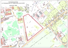 Ситуационный план земельного участка в Луге Кадастровые работы в Луге